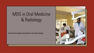 MDS in Oral Medicine & Radiology