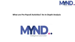 What are Pre-Payroll Activities? An In-Depth Analysis