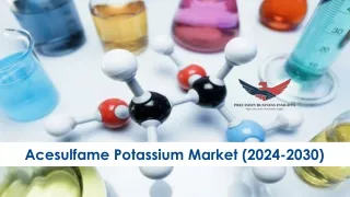 Acesulfame Potassium Market