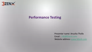 performance testing training in hyderabad