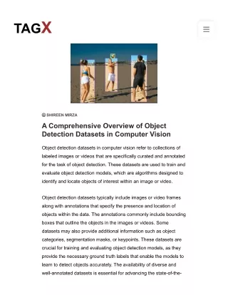 A Comprehensive Overview of Object Detection Datasets in Computer Vision