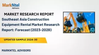 Southeast Asia Construction Equipment Rental Market