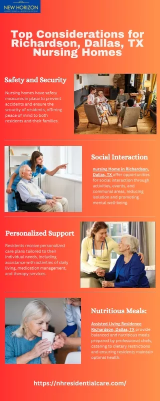 Top Considerations for Richardson, Dallas, TX Nursing Homes