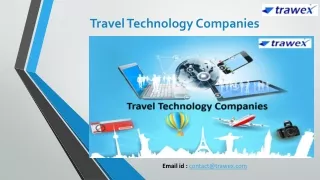 Travel Technology Companies