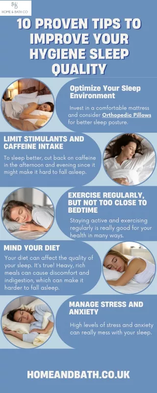 10 Proven Tips to Improve Your Hygiene Sleep Quality