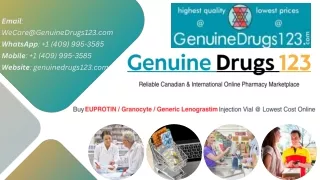 Get Started Today - Order (Lenograstim) Euprotin Online & Enjoy Peace of Mind