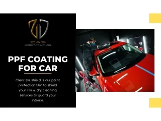 Shielding Cars with PPF Coating