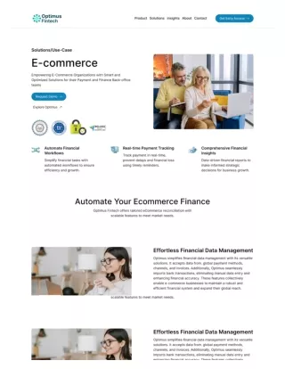 eCommerce Reconciliation - Optimus Fintech