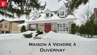 Maison à Vendre à Duvernay