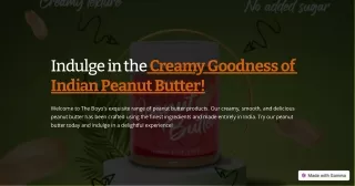 Spread the Joy: Unveiling the Creamy Perfection of Regular Peanut Butter