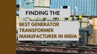 Why Makpower Transformer is Your Trusted Choice for Generator Transformers in India