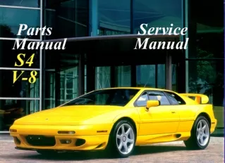 1996 Lotus Esprit S4 V-8 Service Repair Manual