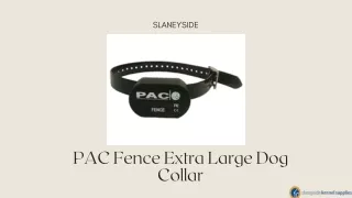 PAC Fence Extra Large Dog Collar - Slaneyside Kennels