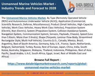 Unmanned Marine Vehicles Market