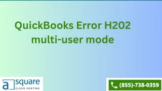 Error H202 in QuickBooks Desktop And How Do you Fixt it