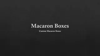 Macaron Boxes