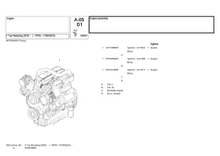 McCormick F Top Restyling (2010- ) - RP55 - F100GEXL Tractor Service Repair Manual