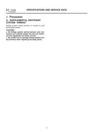 1996 Subaru Liberty 2 Service Repair Manual