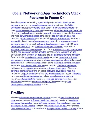 Social Networking App Technology Stack Features to Focus On.docx