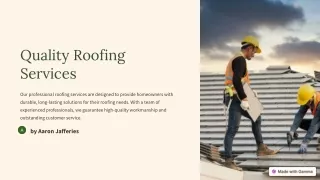 Alamo Roofing LLC