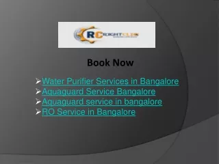 Water Purifier Services in Bangalore 2nd