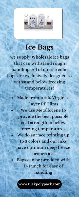 Ice Bags