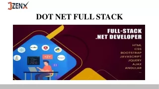 Dot Net Full Stack course in Hyderabad