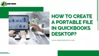 How to Create a Portable File in QuickBooks Desktop?