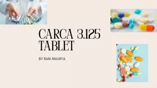 Carca 3.125 Tablet