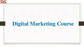 Digital Marketing Course