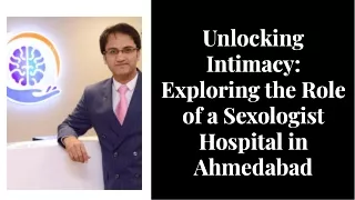 Sexologist Hospital in Ahmedabad