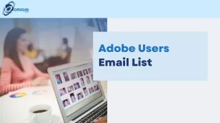 Adobe Users Email List