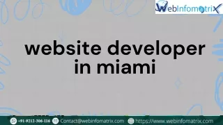 website developer in miami
