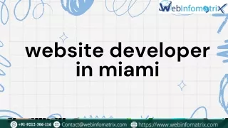 website developer in miami