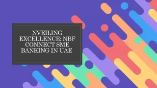 NBF CONNECT SME