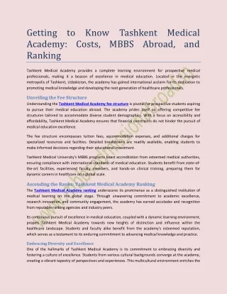 Getting to Know Tashkent Medical Academy Costs, MBBS Abroad, and Ranking.pdf (1)