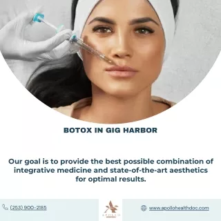 Botox Services in Gig Harbor