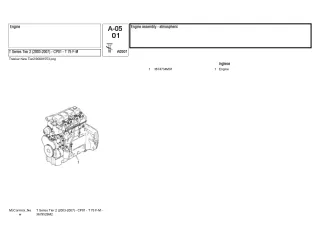 McCormick T Series Tier 2 (2003-2007) - CP01 - T75 F-M Tractor Service Repair Manual