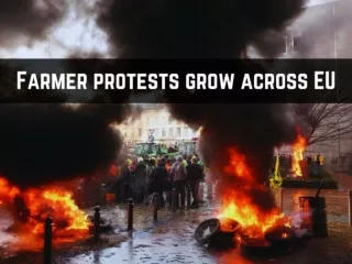 Farmer protests grow across EU