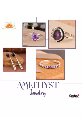 Affordable Luxury: Amethyst Jewelry Wholesale for the Budget Savvy