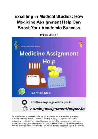 Medicine Assignment Help (1)