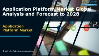 Upcoming Trending Application Platform Market