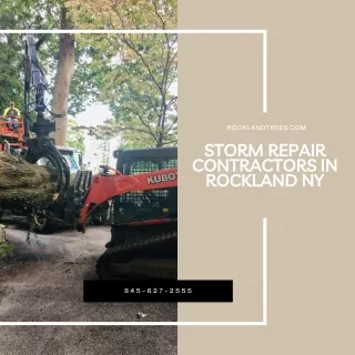 Storm Repair Contractors in Rockland NY