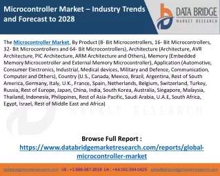 Microcontroller Market