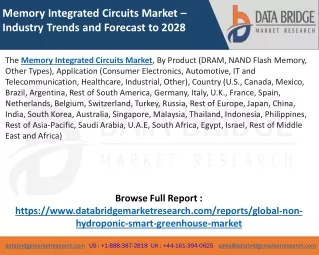 Memory Integrated Circuits Market