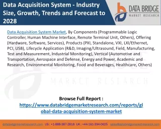 Data Acquisition System Market