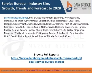 Service Bureau Market