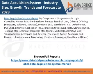 Data Acquisition System Market