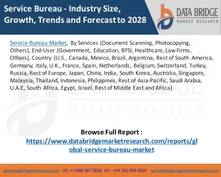 Service Bureau Market