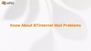 Know About BTinternet Mail Problems